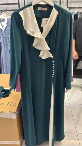 Long DRESS Green