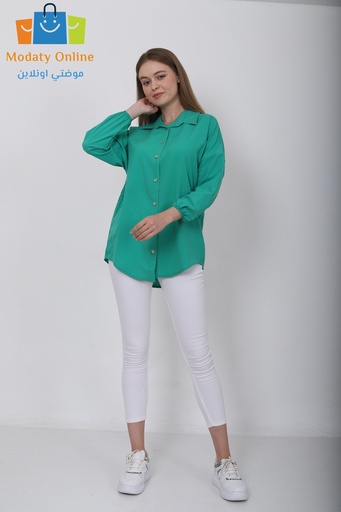 T-Women's Casual Shirt Green